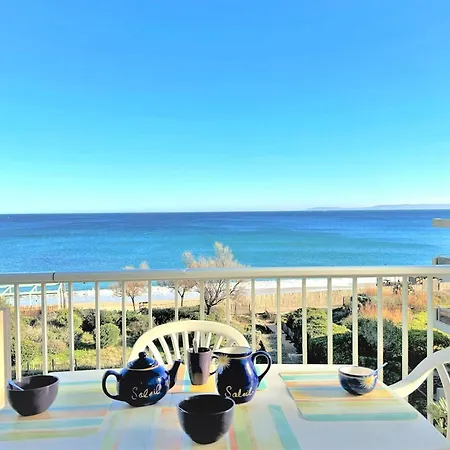 Au Lavandou Avec Terrasse Et Vue - Fr-1-251-237 勒拉旺杜